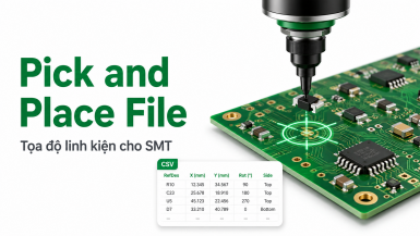 FILE PICK AND PLACE LÀ GÌ? VÌ SAO SAI TỌA ĐỘ LINH KIỆN CÓ THỂ GÂY LỖI SMT